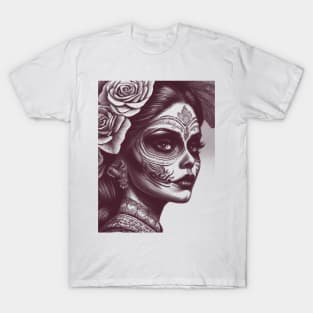 Portrait of a Mexican Catrina T-Shirt